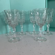 Set of 6 Cristal d'Arques