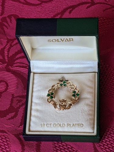 18ct gold plated solvar - 18ct,