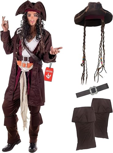 Men caribbean pirate captain - pirate,