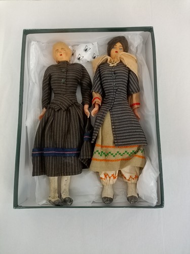 Pair vintage cloth boudoir - of,