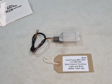 Ford Focus Mk1 2001 1.8 Boot Interior Courtesy Light and Bulb (84AG 13547 AA)