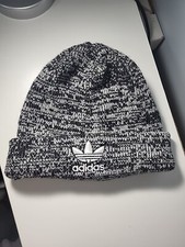 Adidas grey knit beanie
