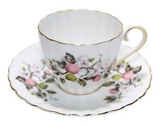 ROYAL TUSCAN Wedgwood D2706 Pattern Fine Bone China Floral Cup & Saucer