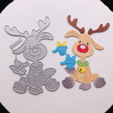 Christmas Deer Circle Gift