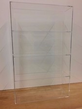 DS-Acrylic Lucite Countertop Display Case ShowCase Box Cabinet 14 x 4 1/4 x 23"h