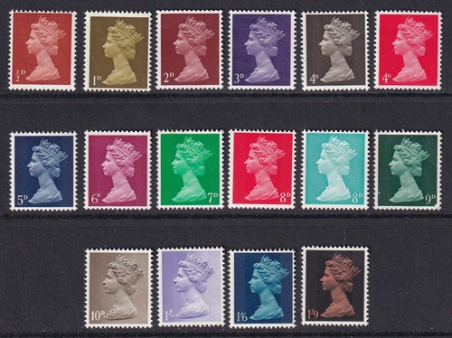 1967 pre decimal machin - gb,