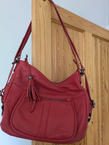 Hexagona paris red handbag - hexagona,