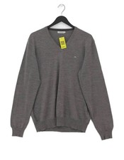Ladies J Lindeberg JL Merino Wool Jumper Top xL Grey