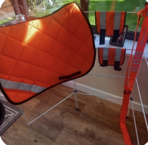 Vis orange full equestrian - hi,