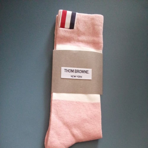 Thom browne pink socks pair - browne, 1