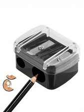 1pc Dual Hole Pencil Sharpener