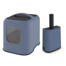 Cat Litter Tray & Scoop Set Rotho MyPet Biala Covered Cat Litter Box & Scoop
