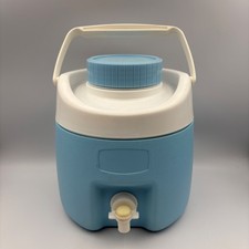 Vintage blue thermos 4l - thermos, j4