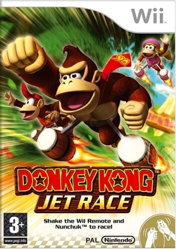 Donkey kong jet race - kong, (wii)