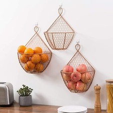 Copper Metal Chicken Wire Wall
