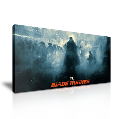Blade runner stretched canvas - runner,
