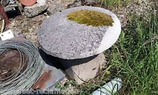 Reclaimed Weathered Reconstituted Stone Staddle Stone Mushroom 21ins