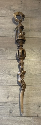 Antique fully hand carved - antique, hand-carved