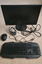 Lenovo Monitor  with Illuminated Gaming Keyboard & Mouse - Excellent Condition
