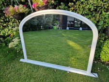 Over mantle mirror white