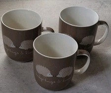 3 X Next Hedgehog Tea Coffee