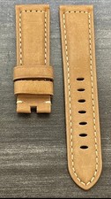 Panerai 22MM Brown Suede Tang