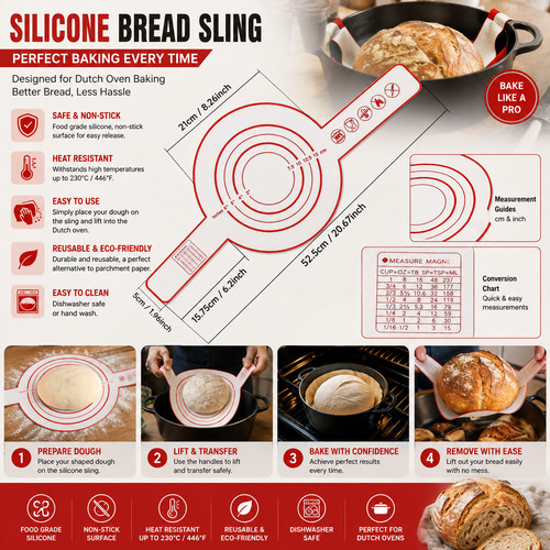 Silicone bread sling - bread,