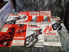 COLLECTION OF VINTAGE BELLE VUE SPEEDWAY PROGRAMMES