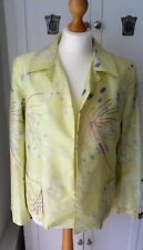 Rare Vintage Original Georgina Von Etzdorf Jacket Pale Lemon Yellow