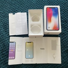 Original iPhone X box only