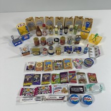 Zuru Mini Brands Bundle 47 Minis + Basket Till Trolley Supermarket Food Toys