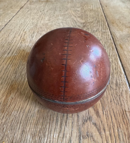 Antique cricket ball