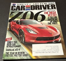 Car and Driver Magazine Jan