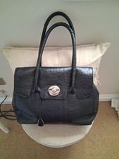 Tula by Radley Leather black handbag 