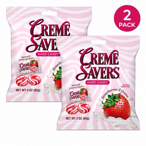 Creme savers strawberries - x,
