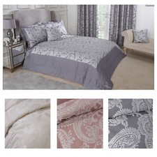 Duvet set embellished jacquard - set,