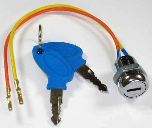 Ignition key switch lock - key,