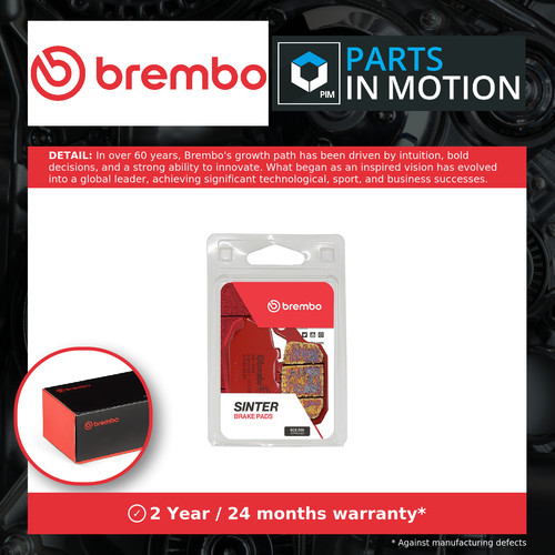 Motorcycle brake pads - motorcycle, set
