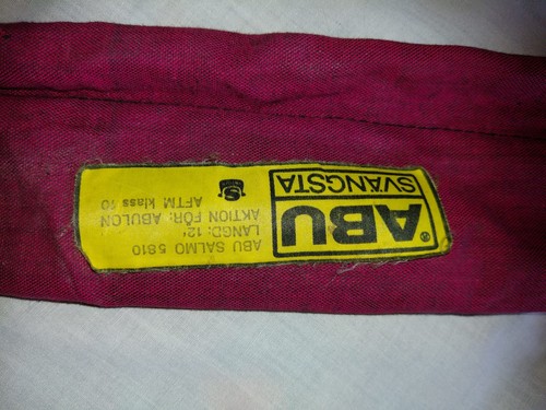 Vintage abu svangsta salmo - abu,