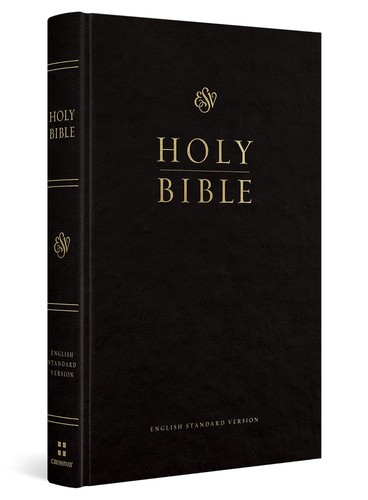 Esv church bible - esv, (black)