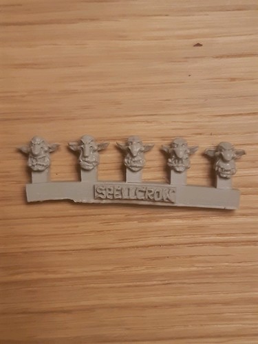 Kromlech goblin grot heads - goblin,
