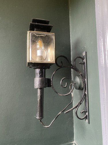 Victorian coach wall lamp - coach,