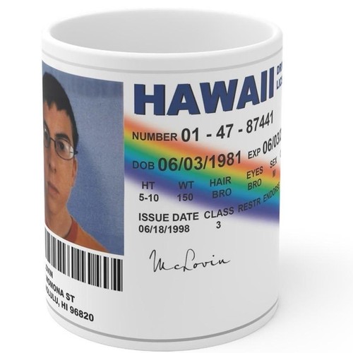Mclovin drivers license - drivers,