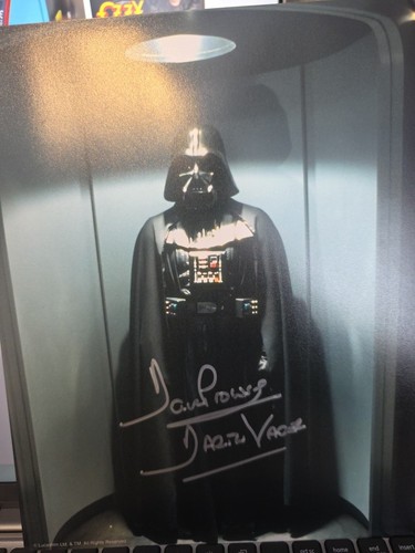 Dave prowse10x8 signed - dave, in