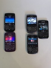 Blackberry Bold 9790, Curve 9360, 9300 Black Smartphone Vodafone Locked Joblot