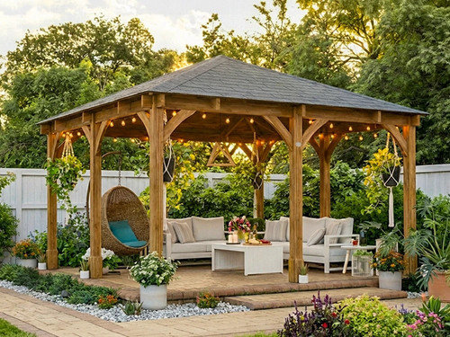 4x4m heavy duty gazebo kit - 4x4m,