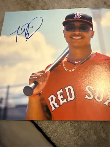 Mookie betts autograph picture - autograph,