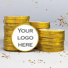 Large Chocolate Coins for