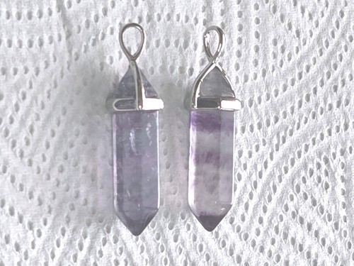 Necklace crystal healing point - healing,