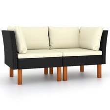 Corner Sofa Black
